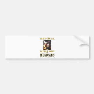 SAINT CECILIA BUMPER STICKER