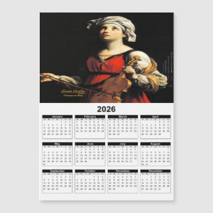 Saint Cecilia Patroness of Music 2026 Calendar