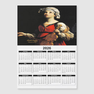 Saint Cecilia Patroness of Music 2026 Calendar