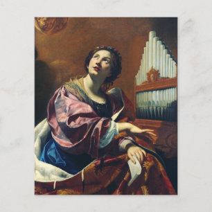 Saint Cecilia Premium "Heavenly Concert" Art Print
