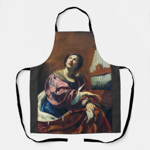 Saint Cecilia Premium "Heavenly Concert" Art Print Apron