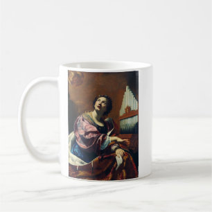 Saint Cecilia Premium "Heavenly Concert" Art Print Coffee Mug