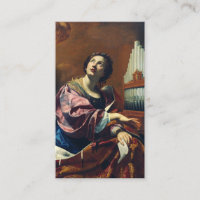 Saint Cecilia Premium "Heavenly Concert" Art Print
