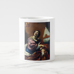 Saint Cecilia Premium "Heavenly Concert" Art Print Large Coffee Mug