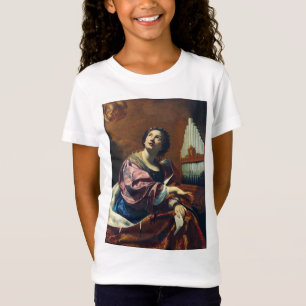 Saint Cecilia Premium "Heavenly Concert" Art Print T-Shirt