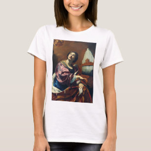 Saint Cecilia Premium "Heavenly Concert" Art Print T-Shirt