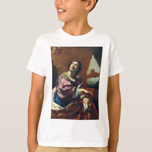 Saint Cecilia Premium "Heavenly Concert" Art Print T-Shirt