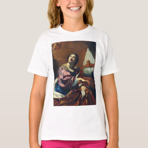 Saint Cecilia Premium "Heavenly Concert" Art Print T-Shirt