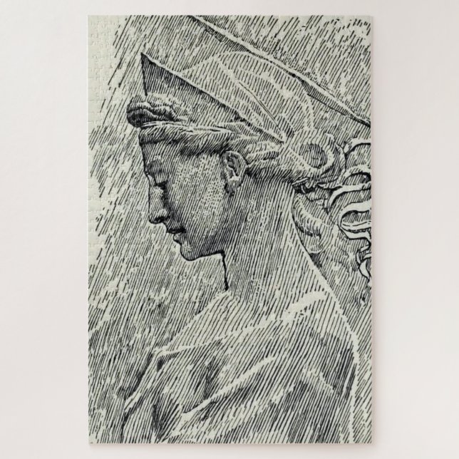 Saint Cecilia Virgin and martyr Jigsaw Puzzle (Vertical)