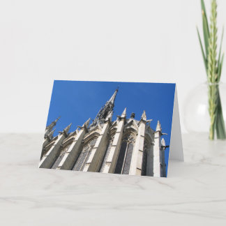 Saint Chapelle Paris Card
