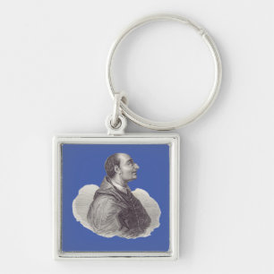 Saint Charles Borromeo Patron of Seminarians Art Key Ring