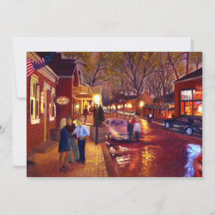 Saint Charles Cityscape Oil Landscape Painting