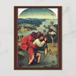 Saint Christopher. By Hieronymus Bosch (Best Quali Postcard