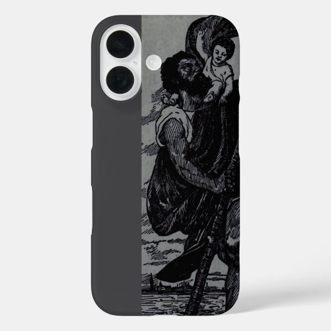 Saint Christopher by Titian  Case-Mate iPhone Case (Back)