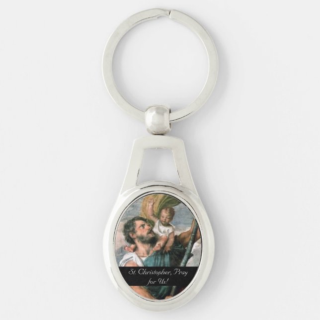 Saint Christopher Key Ring (Front)