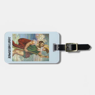 Saint Christopher Luggage Tag