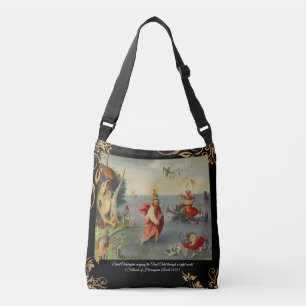 Saint Christopher Patron saint of Travelers Crossbody Bag