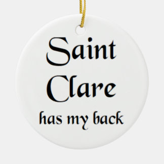 saint claire ceramic tree decoration