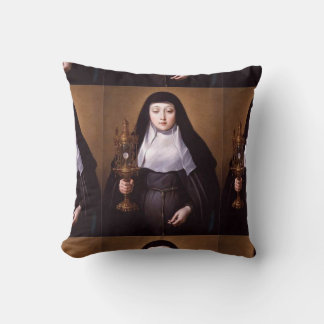 saint clare of assisi cushion