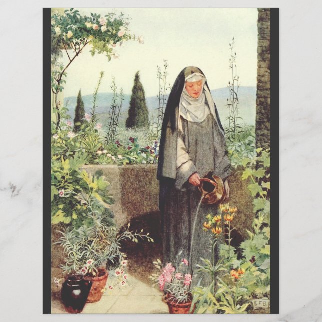 Saint Clare of Assisi: Patroness of Television Flyer (Front)