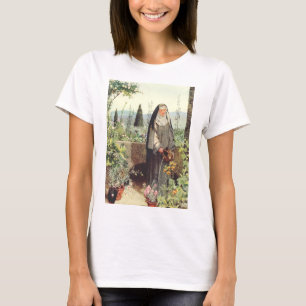 Saint Clare of Assisi: Patroness of Television T-Shirt