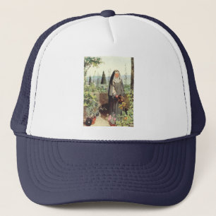 Saint Clare of Assisi: Patroness of Television Trucker Hat
