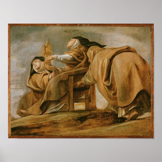 Saint Clare of Assisi Poster (Front)