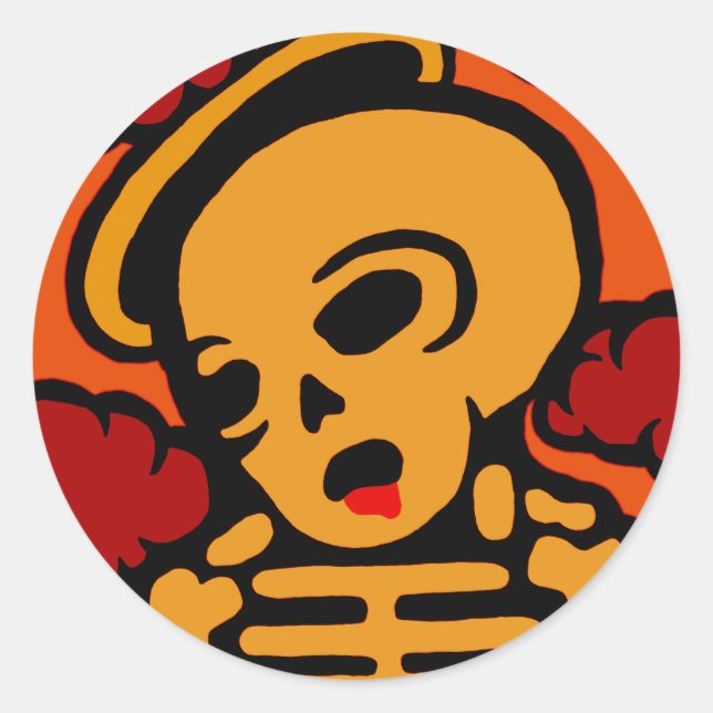 Saint Classic Round Sticker (Front)