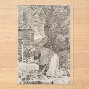 Saint Claude La Colombière Priest and Confessor Acrylic Invitations