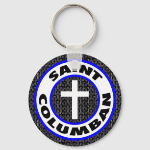 Saint Columban Key Ring