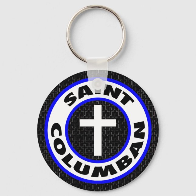 Saint Columban Key Ring (Front)