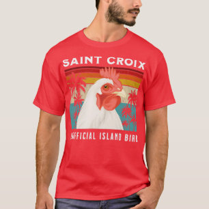 Saint Croix Unofficial Island Bird Souvenir T-Shirt