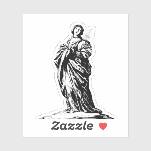 Saint Cunera of Rhenen virgin and martyr (Sheet)