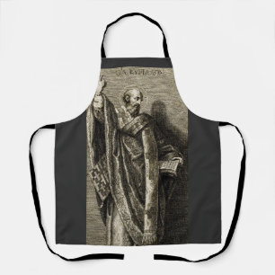 Saint Cyril of Jerusalem Sacred Graphic Art Apron