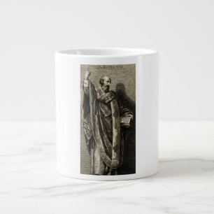 Saint Cyril of Jerusalem Sacred Graphic Art Large Coffee Mug