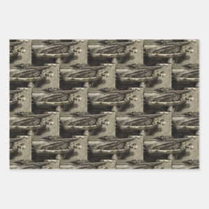 Saint Cyril of Jerusalem Sacred Graphic Art Wrapping Paper Sheet