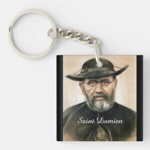 Saint Damien Key Ring