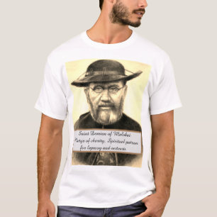 Saint Damien patron of outcasts T-Shirt