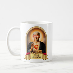 Saint Dark Brandon Prayer Candle Coffee Mug