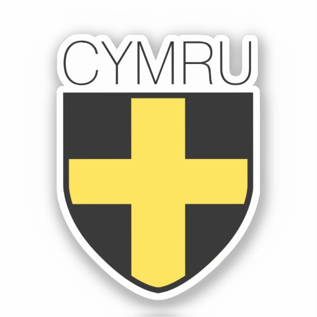 Saint David Badge (Wales/ Cymru) (Front)