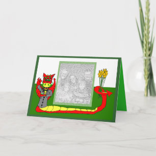 Saint David's day template - Customised