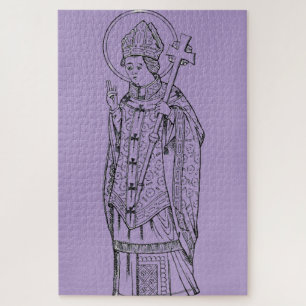 Saint Deiniol Abbot and Bishop Jigsaw Puzzle
