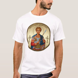 Saint Demetrius icon srb T-Shirt