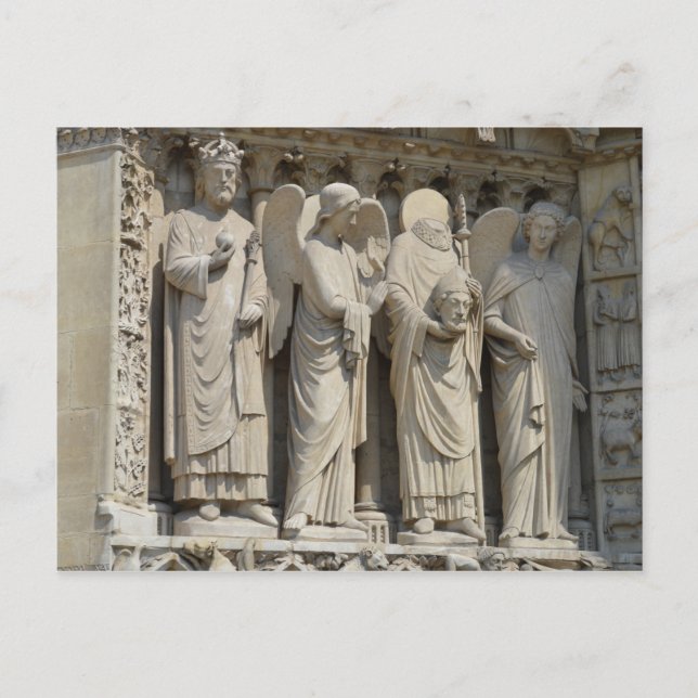 Saint Denis Notre Dame de Paris Postcard (Front)