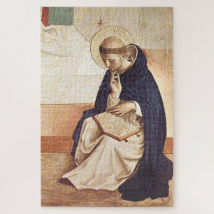 Saint Dominic by Fra Angelico Renaissance Fine Art Jigsaw Puzzle