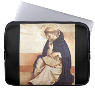 Saint Dominic by Fra Angelico Renaissance Fine Art Laptop Sleeve
