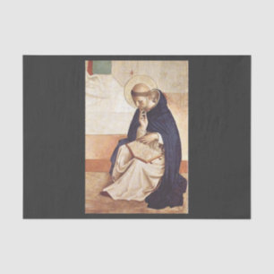 Saint Dominic by Fra Angelico Renaissance Fine Art Tissue Paper