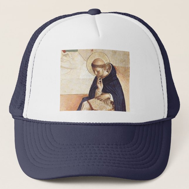 Saint Dominic de Guzman by Fra Angelico Trucker Hat (Front)