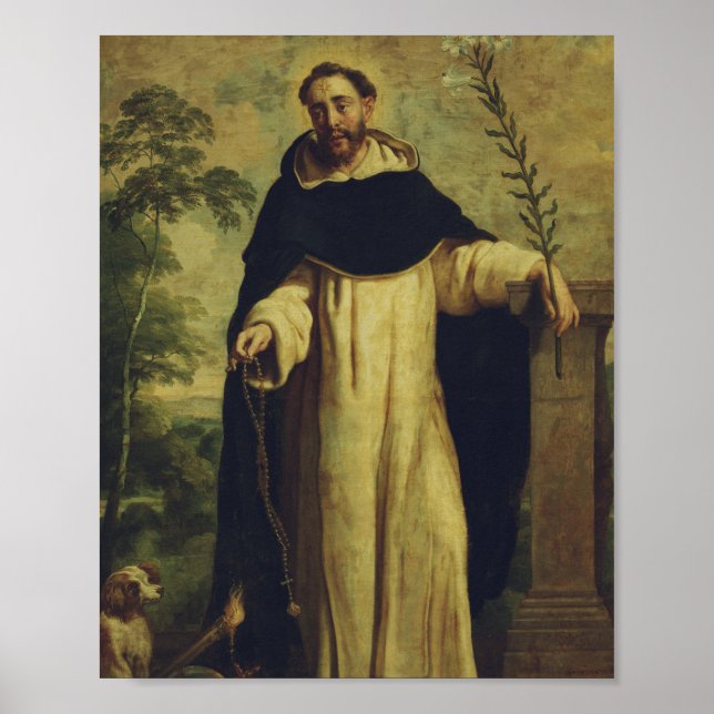 Saint Dominic de Guzman Poster (Front)