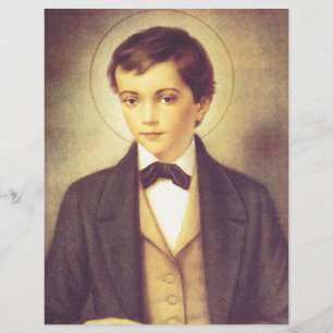Saint Dominic Savio High-Fidelity Fine Art Flyer